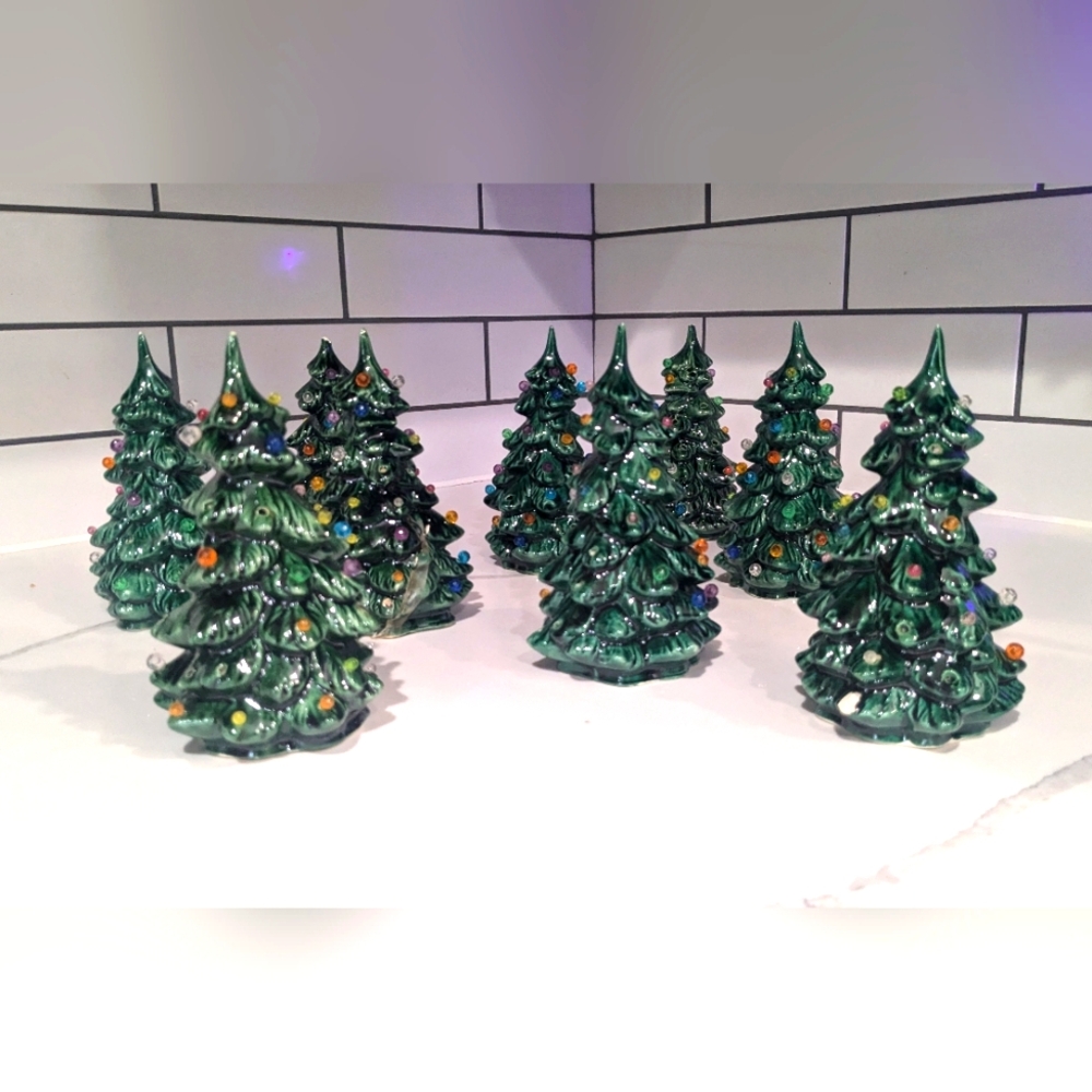Vintage Christmas trees 9